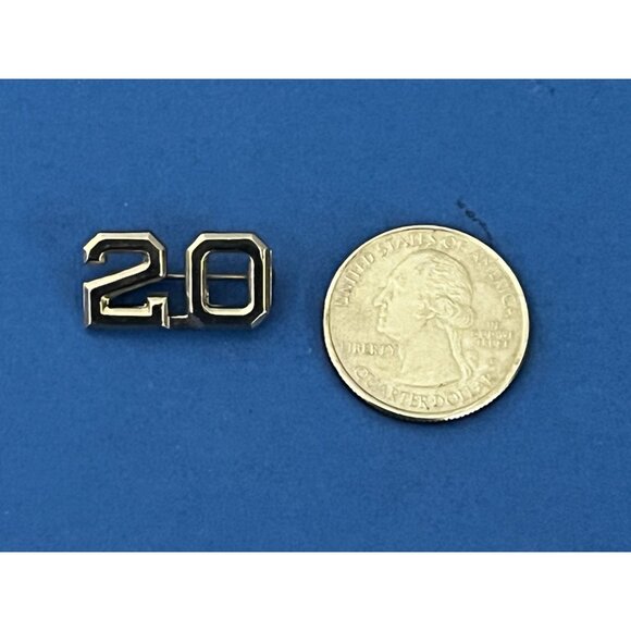 US ARMY 20th INFANTRY Silver Tone Badge MILITARY Pin - Picture 3 of 3